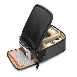 [미국배송] 스바틴 미러리스 카메라 가방 듀얼 오프닝 충격 방지 슬링 렌즈 큐브 케이스 캐논 소니 후지 파나소닉 올림푸스용 소형 디지털 DSLR SLR 액세서리 보관 파우치