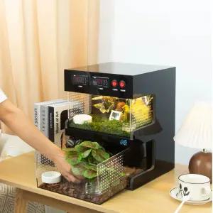 레오파드게코 렉 파충류 도마뱀 사육장 서랍형 하우스 온도조절 애완뱀 파충류집