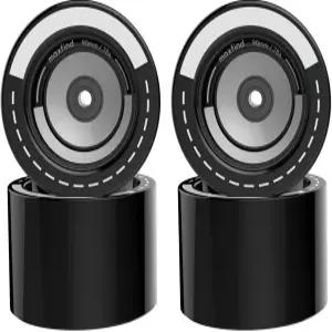 90mm 78A 스케이트보드 휠 전동 롱보드 적합 크루즈 및