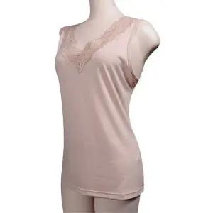 [하프클럽/]자수 레이스 포인트 보온 발열 나시런닝 가벼운착용감