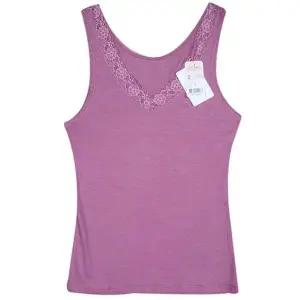 [하프클럽/]베이직 광폭레이스 브이넥 민소매 나시런닝 깔끔 여성