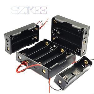 18650 배터리 박스 홀더 1/2/3/4 보관함 케이스 시리즈 연결 인