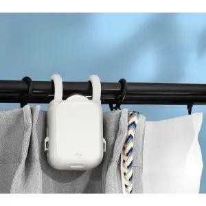 레일전동커튼 무타공 핀커트 양쪽열림 커튼봉