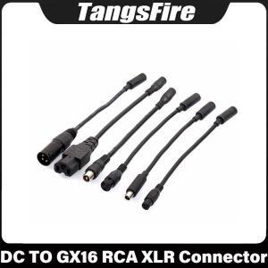 DC 5.5MM ~ GX16-XLR-RCA-IEC-GX12-DC 커넥터 케이블 어댑터전기 스쿠터 자전거 자동차용 지속 내구성