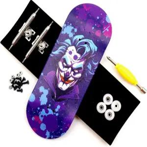 RACOFSB 36mm 프로 핑거보드와 나무 스트리트 데크 스케이트보드 휠광대 셰이프 베어링 트럭 업그레이드