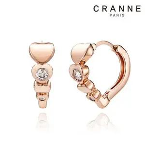 가이거 끄란느 14K 볼드 포인트 큐빅 귀걸이 gold filled C24EGF145 741780