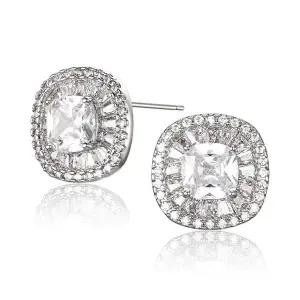 가이거 18K GF 파인 스퀘어 스톤 귀걸이 GI8KPEE065 741511