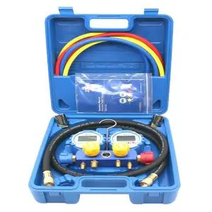 디지털 게이지 밸류 매니폴드 압력계 측정기 VDG-4-S1 프레셔