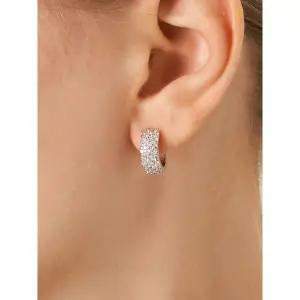 가이거 18K GF 지르코니아 볼드 원터치 링 귀걸이 GI8KPEE064 741471