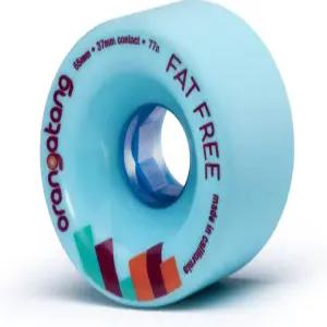 오랑가탕 무지방 65mm 프리라이드 롱보드 스케이트보드 휠4개 세트