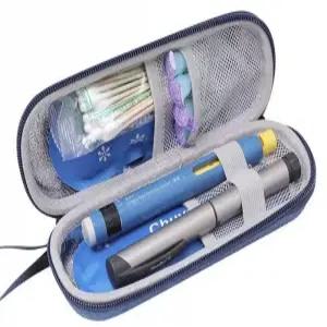 약통 케이스 휴대용 충전식 영양제통 알약통 요일별 알약케이스 약보관 보관함 냉장 미니