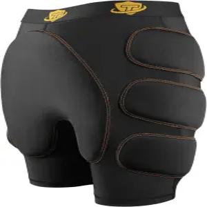 디알루돈 축구 거들 성인 패딩 압축 엉덩이 반바지 및 블랙 야구공 보호대 허벅지 5패드