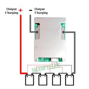 4S 12V 800A 최대 BMS LiFePo4 리튬 철 인산염 배터리 보호 자동차 오토바이 전기 드릴에 한 균형