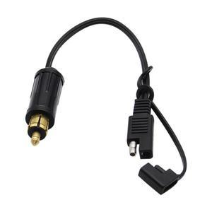 SAE 어댑터에 배터리 커넥터 케이블에 1pc DIN Hella Powerlet 플러그 BMW 오토바이 용