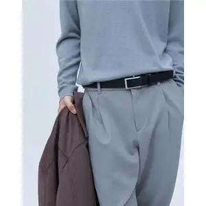 [롯데백화점]질스튜어트 블랙 버클장식 소가죽 자동벨트 JUBE4E252BK