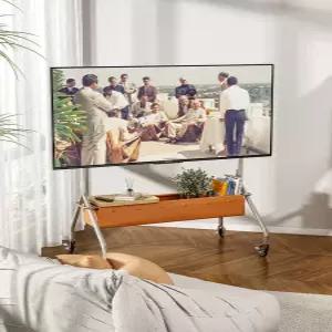 이동식 스탠드 대형 모니터 무타공 TV 무빙