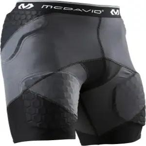 맥데이비드 컴프레션 패딩 거들 반바지 엉덩이 꼬리뼈 라크로스 등 농구 허벅지 축구 패드