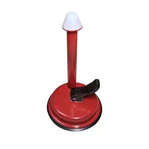 어깨 허리 벽부착 지압봉 이완 근육 지압볼 이동식 빨간색