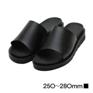 슬림하게 잘빠진 발등 편안한 캐주얼 블랙 남성슬리퍼