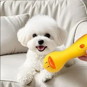 강아지 헤어 드라이어 브러쉬 털 빗 일체형 말리기 휴대용 고양이 애완동물