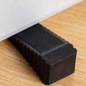 현관문 방문 출입 도어스토퍼 블랙 안전 고정 기구