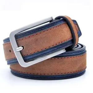 남여공용 캐주얼 크로스오버 버클 스퀘어 투톤 벨트 남성벨트 남자명품벨트 명품벨트