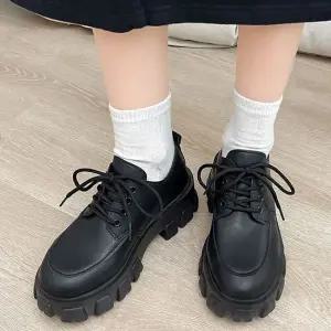 캐주얼 여성 프레피 키높이 통굽 로퍼 데일리 신발 뮬 여성단화 여성플랫슈즈 블로퍼