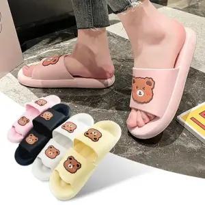 푹신 캐릭터 슬리퍼 발편한 고무 실내화 학교 사무실 구름슬리퍼 실내푹신슬리퍼
