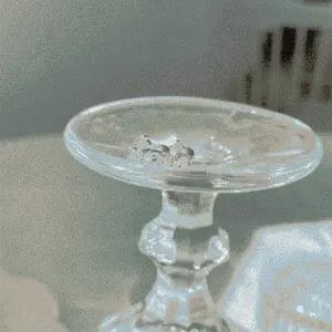 [옷자락]여자 써지컬스틸 삼각 큐빅 바벨 라블렛 바 변경 피어싱