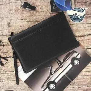 세련된 남성 소가죽 클러치백 캐주얼 손가방 남성핸드백 남자손가방 돈가방 남자클러치백