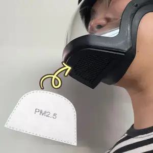 투명 안면 방호마스크 페이스쉴드