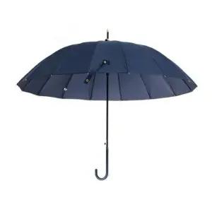 16살 네이비 골프 가이드 자동 장우산