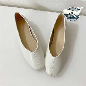 가을 플랫슈즈 여성용 데일리 심플 통근용 단화 여성플랫슈즈 발편한플랫 여성단화구두