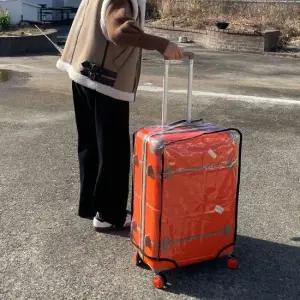 24인치 투명 방수 PVC 커버 캐리어 캐리어항공커버