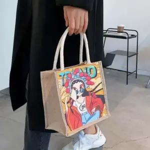 유니크한 예쁜 디자인 데일리 트렌드 에코백