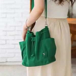 버킷백 데일리 코튼 토트백 숄더백 크로스백 탈부착 명품가방