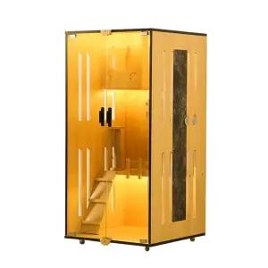 친칠라케이지 대형 다람쥐 복층 집 슈가글라이더 친칠라