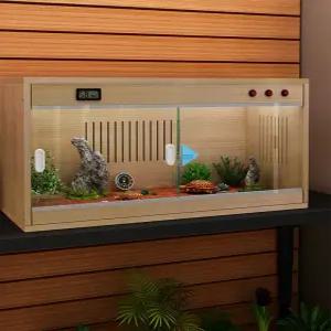 도마뱀 케이지 사육장 은신처 육지거북이 온도조절 햄스터