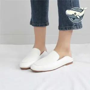 여성용 스티치라인 뮬 로퍼 데일리 캐주얼 여자편한신발 발편한로퍼 여름여성로퍼