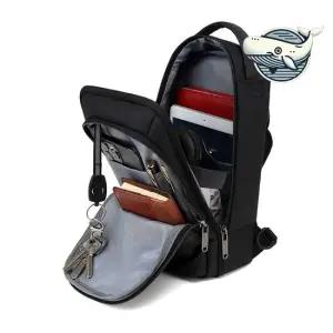 남녀 공용 편리한 방수 슬링백 도시형 크로스백 옆으로매는가방 메일백 학생메신저백