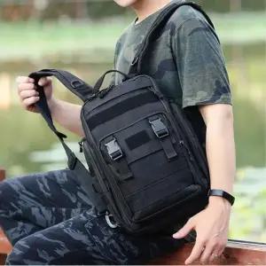 몬텔로 간편한가방 낚시가방 학생 남성크로스백 여행 옆가방 옆으로메는가방