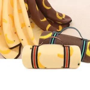 귀여운 판촉물 무릎담요 (60개) - 스트랩포함 무릎담요