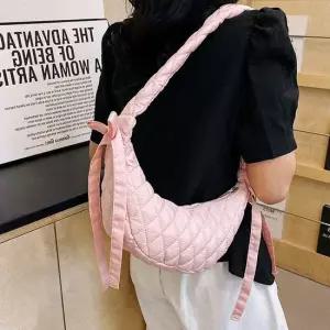 핸드폰 여성 퀄팅 가방 핸드폰가방 여행용크로스백 핑크 여행 백