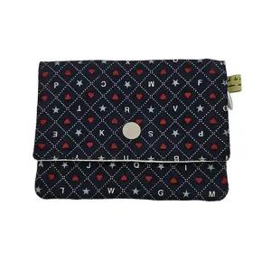 페브릭카드3칸지갑 핸드메이드 퀼트 패브릭지갑 학생카드지갑 귀여운카드지갑