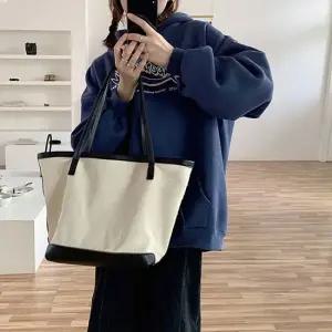 여자 투-핸들 데일리 캐주얼 미디움 에코백 숄더백 여성예쁜숄더백 20대에코백 기저귀가방