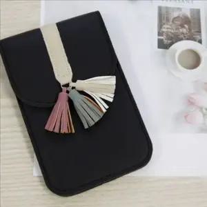 데일리 태슬 미니 크로스 백 캐주얼 휴대폰 터치 가방 스마트폰