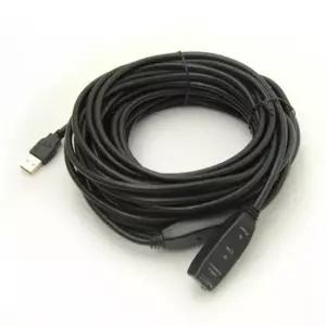 USB2.0 연장 리피터 15M 케이블 전원단자 USB연결