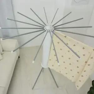 원형 문어발 공간활용 360도 옥토퍼스 빨래건조대