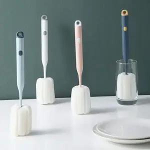 스펀지 세척솔 텀블러 컵 브러쉬 젖병 물병 리필형세척솔