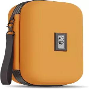 온도 디스플레이가 있는 우다케 쿨러 여행용 케이스 80g TSA 승인 스 팩 2개 냉각 개선을 위한 9겹 단열재